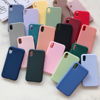 China Hot Shockproof Luxury Silicone Tpu Back Cover Shockproof Phone Case For iPhone 13 12 11 Mobile Mini Pro Max XR XS X Coque for sale