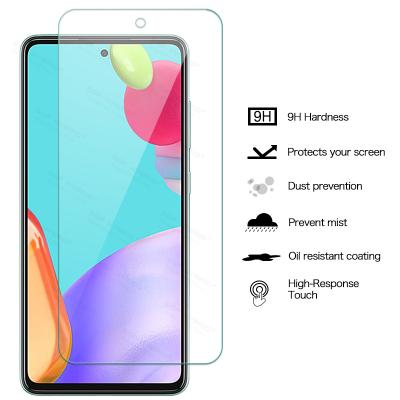 China Cell Phone Screen Glas Protector For Samsung Galaxy A52 5G A51 A50 A03S A22 A12 A32 A72 M12 M22 M32 Sklo Transparent Clean Cover for sale