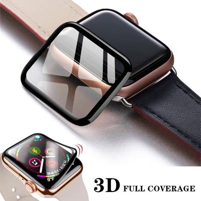 China Easy To Install Waterproof Full Page 3D Protector For Apple Watch 7 Se 6 5 4 45mm 41mm 40mm 44mm for sale