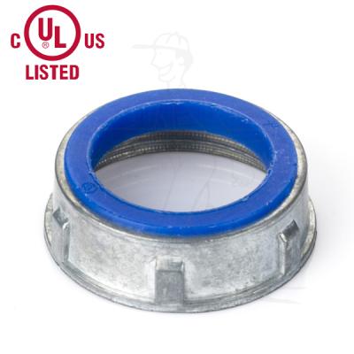 China Zinc EMT IMC Insulated Bushing for sale