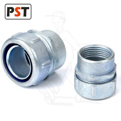 China Used to connect flexible conduit and IMC flexible conduit connector DPND type to conduit for sale