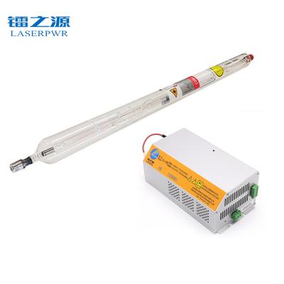 China Building Material stores LASERPWR ES100 CO2 laser power supply+RECI T2 glass tube assembly 110V 220V universal best match for 80w-120w laser cutter/engraver for sale