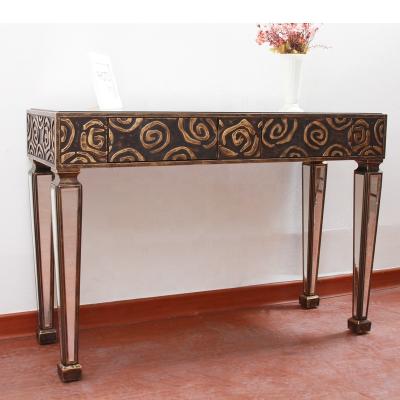 China Zhejiang Manufacturer New Contemporary Retro Design 3D Hallway Table for sale