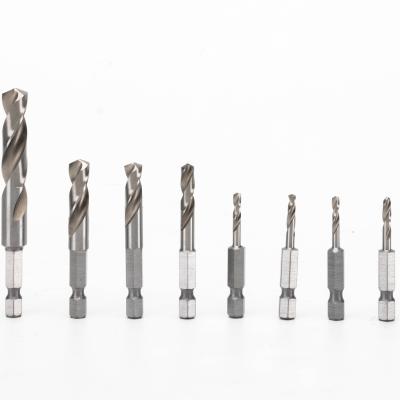 China Metal Drilling TOOLWAY Hotsale Short Shank HSS Twist Drill Bit Machine Tool Accessories for sale