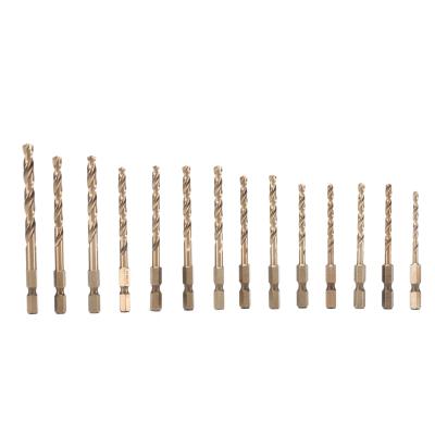 China Japanese HSS Shank Hex Shank High Speed ​​Drill Bits TOOLWAY Drill Metal Steel 2.5mm-6.5mm Other Power Tool Accessories for sale