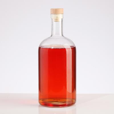 China Hot Selling Beverage Factory Price Vodka Whiskey Glass Bottles for sale