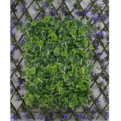 China 40*60CM Indoor Decorative High Simulation Artificial Sweet Potato Leaves Wall, Artificial Green Leaves For Walls, Artificial Leaf Wall for sale