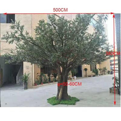 China 380cm Tall Large Size Fiberglass Old Artificial Evergreen Olive Tree, Good Quality Cheap Olive Tree, 380cm Tall Size Fiberglass Artificial Olive Tree for sale