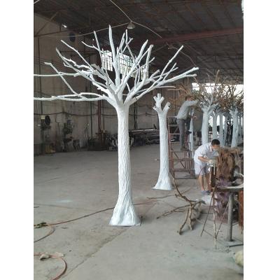 China Outdoor/indoor/garden decorative tree wedding decoration, artificial white dry tree branches, leafless artificial tree for sale