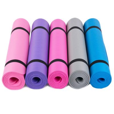 China Yoga Exercises 2021 Logo Custom Purple Exercise Non Slip Eco Friendly Natural Rubber Yoga Mat Printing Non Slip Yoga Mat for sale