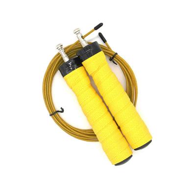 China Rope Jumping Competing New Design Custom Steel Rope Fitness Speed ​​Jumping Jump Rope With Private Logo for sale