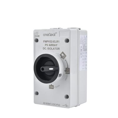 China Enclosure DC Isolator With MC4 1000V 25A Automotive Enclosure Series Isolation Switch IP67 3 for sale