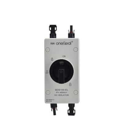 China Enclosure DC Isolator With MC4 1000V 32A Enclosure Series Automotive Isolation Switch IP66 1000V/32A for sale