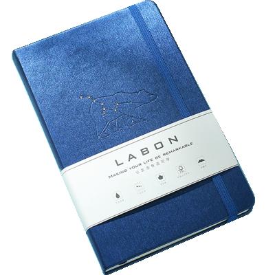 China Korean Hardcover Book Stationery Hard Cover Glass Drill and Metal Delicate Tag Planner Fashion Custom Notebook for sale