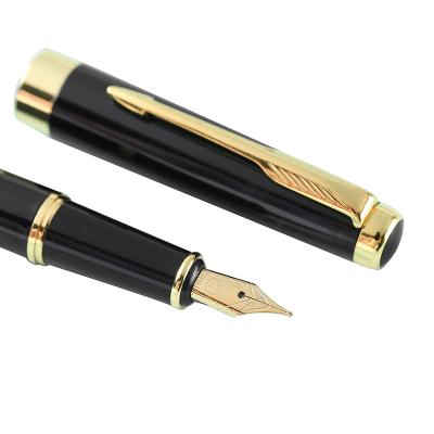 China Other Metal Fountain Pen Wholesale New Arrival Elegant Design Ink Pen Writing Point Classic Fountain Liquid Pen for sale