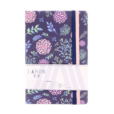 China Soft Cover PU Leather Colorful Printing Leather Diary Person Designed Daily Weekly Diary Notebooks for sale