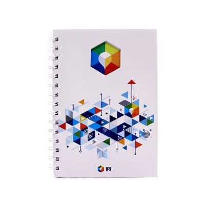 China Wholesale School Stationary Supplies Hard Cover Book Spiral Notebook Printed Colorful Printing Custom Diary for sale