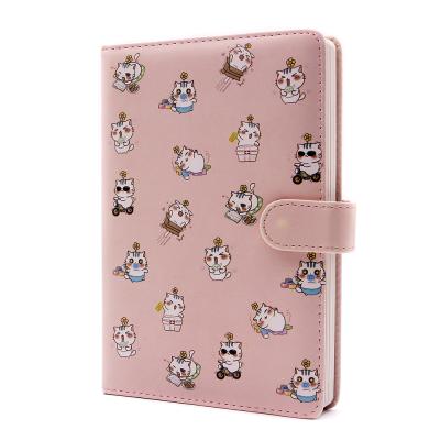 China School Supplies Magnetic Cat Cover Magnetic Notebook For Imported Cute Students for sale