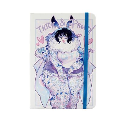 China Custom High Quality Cheap Personalized Full Color Printing Hardcover Book Notebook Hardcover Notebook for sale