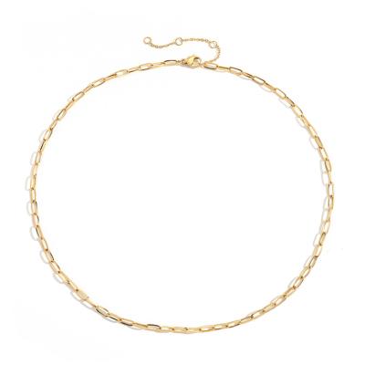 China FASHIONABLE Quality Guaranteed Gold Plated Necklace Stainless Steel Jewelry Necklace for sale