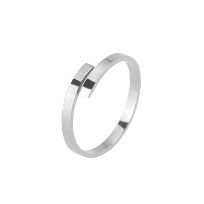 China New FASHIONABLE Type Ring 316L Adjustable Price Stainless Steel Ring Jewelry for sale