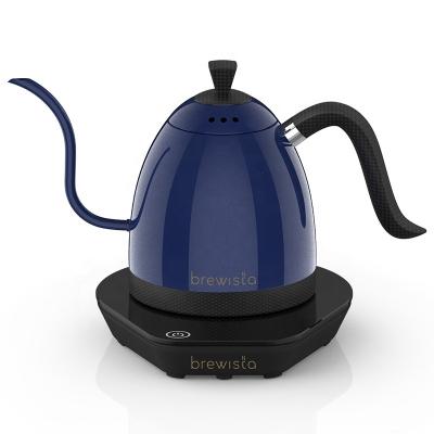 China WITH LID Brewista 600ml Stainless Steel Drip Coffee Kettle Gooseneck Electric Kettle for sale