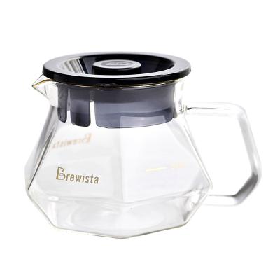 China Brewista Sustainable Borosilicate Glass 300ml Handmade Standard Coffee Server for sale