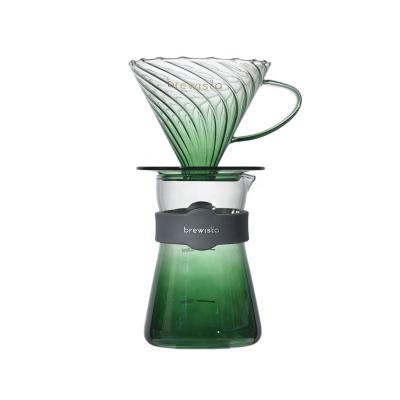 China Craftsman Viable Tornado Brewista Glass Coffee Spout for sale