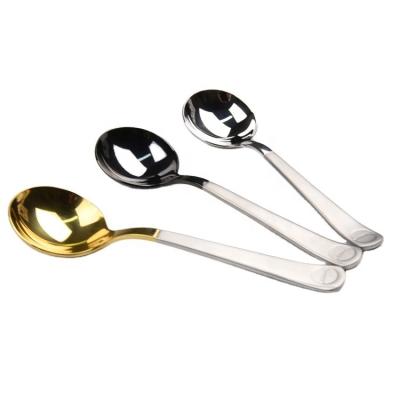 China Professional Stainless Steel Coffee Stirrer Spoon Professional Cup Shape Spoon Steel Spoon for Coffee for sale