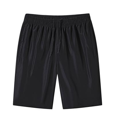 China Men's Quick-Drying Ice Fitness Summer Quick-Dry Summer Wear Silk Outdoor Trend Loose Casual Beach Pants Shorts De Hombre for sale