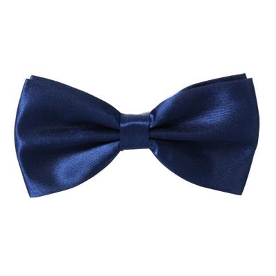 China 100% Polyester Bowties Women's Neck Ties Solid Colors Bowtie Wedding Party Butterfly for sale