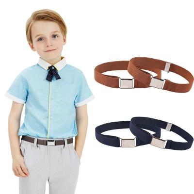 China Fashion Kids Toddler Belts For Boys Girls Girls Adjustable Stretch Elastic Belt With Buckle for sale