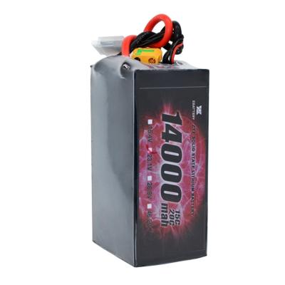 China Bumblebee/UAV ZYE 6S23.1V 7S12S 14000mah 14200mah High Energy Density Lithium Battery Solid State Li-ion Battery Pack for sale