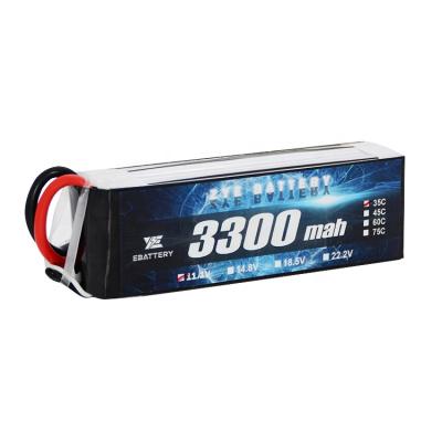 China High Rate Capability 4s 2s 3300mah wholesale 10c rc lipo battery for drone or UAV china supplier for sale