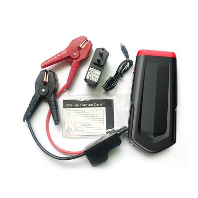 China Portable High Rate Li-polymer Battery Pack 2021 Car Jump Starter Power Bank 10400mah 12000mah High Peak 1000A New New for sale