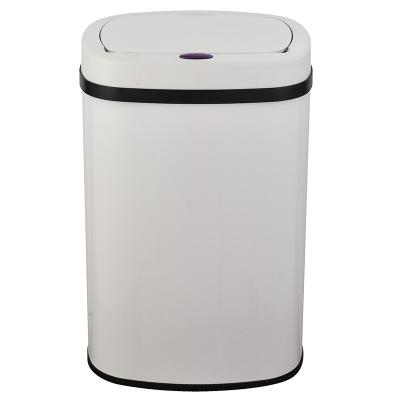 China Hot Selling Hot Selling 50L Powder Coating New Trash Can Kitchen Viable Automatic Sensor Trash Bin Amazon Indoor Automatic Trash Can for sale