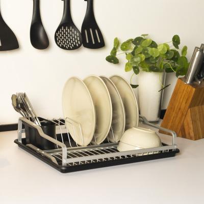 China 2021 New Design Hot Selling Kitchen Dish Rack Adjustable Aluminum Dish Rack for sale