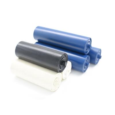 China Industrial Steel Belt Conveyor Roller Coated Aluminum Alloy Rubber Small Diameter Guide Conveyor Roller for sale