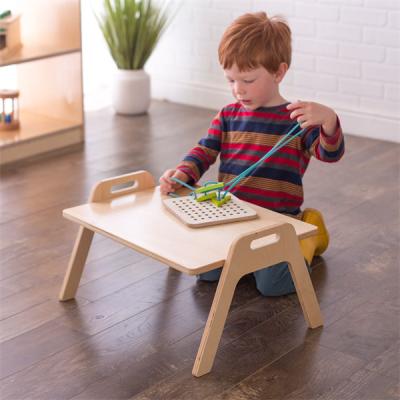 China Modern wooden chowki floor tables for kids s playroom reading table for kids for sale