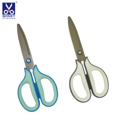 China Universal Cut Korea Cut Fit Easy Titanium Lining Optimum Comfort Girp Paper Scissors for sale