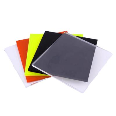 China Zhongcheng Advertising Drop Shipping 5.8mm Small Sample 4ft X 8ft Hoja Acrilica PMMA Acrylic Sheet Lucite Clear Flexible Plastic Sheet Cast for sale