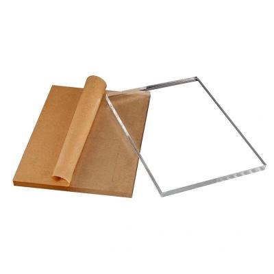 China Manufacturer Modern Strong Sturdy Glass Sheet Wholesale Transparent Acrylic Desk Table Legs for sale