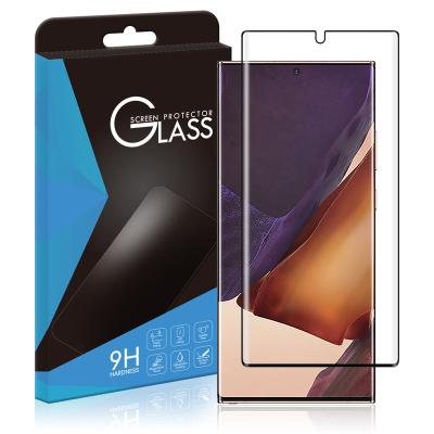 China Mobile Phone Fast Shipping For Samsung Note 20 Ultra 3D 9H Curved Tempered Glass Protective Film for sale