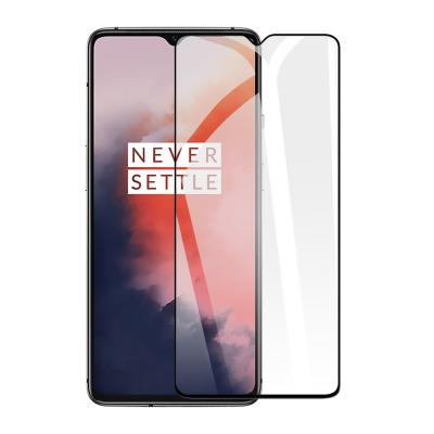 China Oneplus 7T/7T Pro Full Coverage 9H 3D Tempered Glass Screen Protector Shockproof Anti-scratch for sale