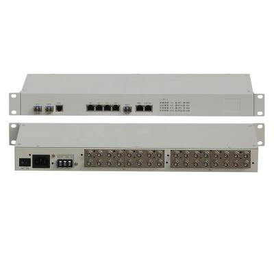 China DHS Equipment 16 E1 DHS MSAP Fiber Optic Left Fiber Optic Multiplexer Fiber Optic Multiplexer 1U High 19inch for sale