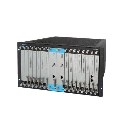 China 240 Voice Channel Multiplexer PCM Fiber Optic MUX Voice FXO/FXS Pots Over Fibermultiplexer and E1 5U 19inch for sale