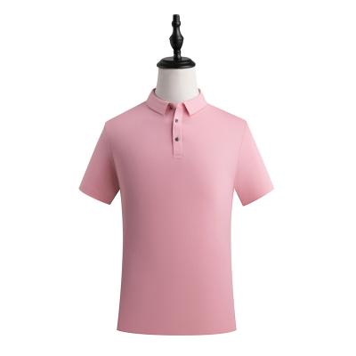 China Custom Made Cotton Anti-Wrinkle Men's Polo Women's Golf Polo Shirt Women's Plain Blank T-shirt Men's Unisex Golf T-Shirt for sale