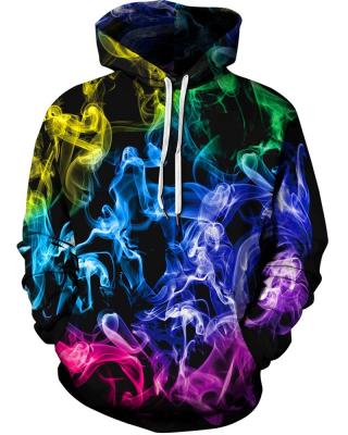 China Breathable Unisex Plus Size Oversized Satin Striped Custom Logo Printed Basics Tie Dye Anime Pullover Hoodies for sale