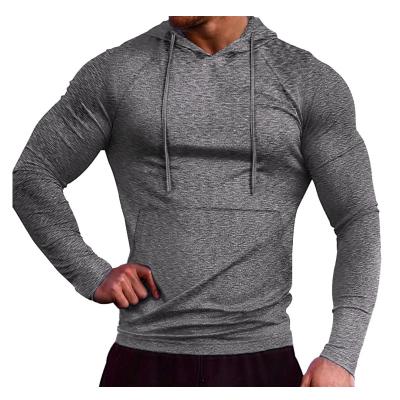 China Custom Wholesale Oversized Anti-wrinkle Logo Washed Simple Empty Fitness Pullover Hoodies For Man for sale