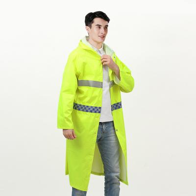 China Long Sleeve Reflective Dark Coat Reflective Work Wear Waterproof Hooded Long Sleeve Unisex Working Clothing for sale